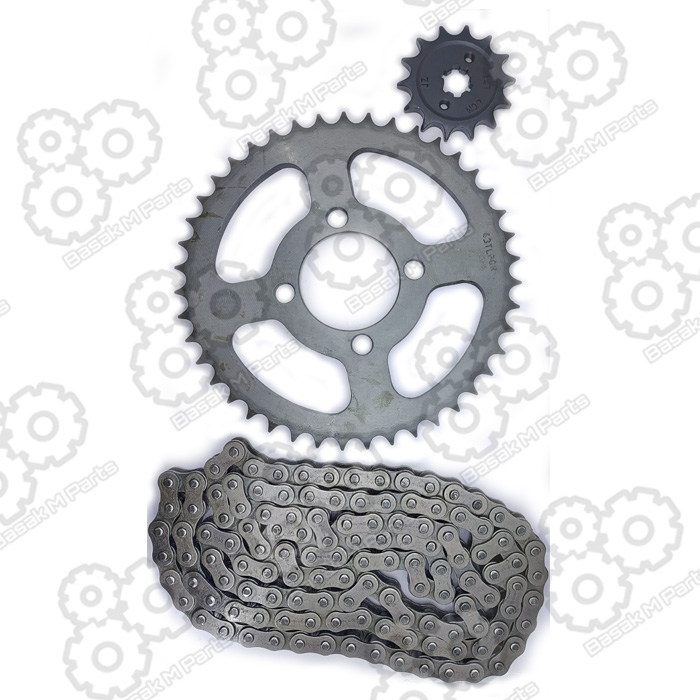 CHAIN SPROCKET KIT DISCOVER-100-T (SMALL HUB)